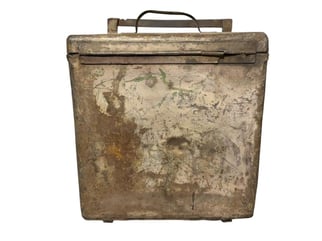 Camouflaged Motorcycle Box 'Packtasche'