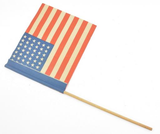 US WW2 Paper Flag