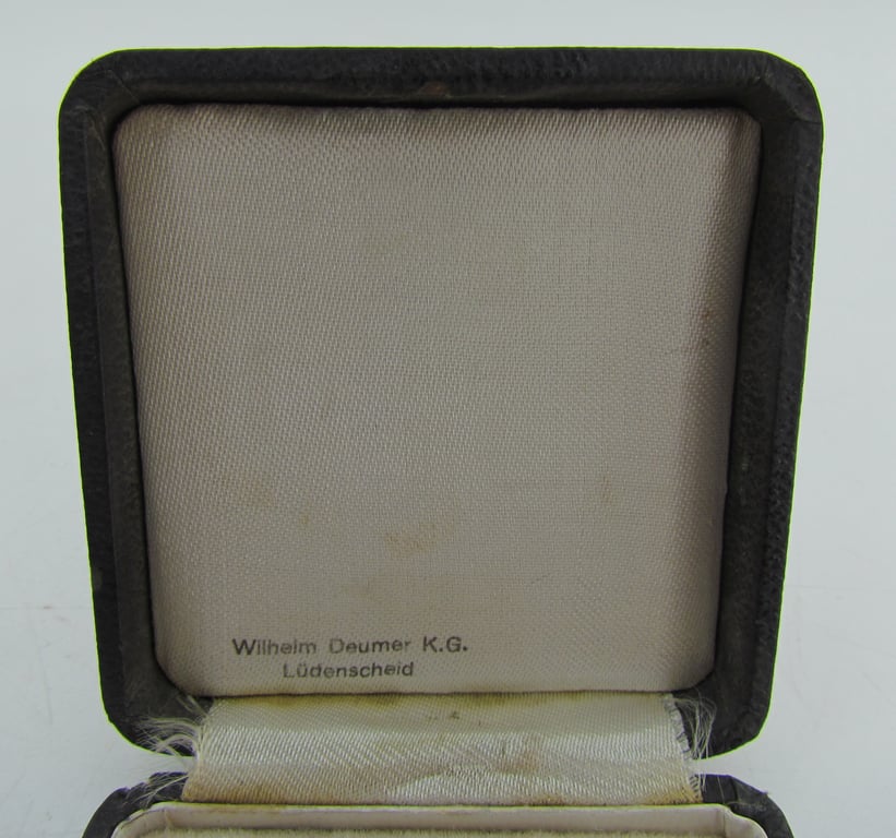 Case for an Iron Cross 1st Class by Wilhelm Deumer