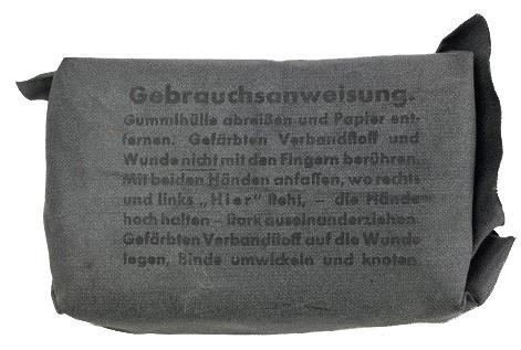 German WW2 Waterproof First Aid Pack 1940