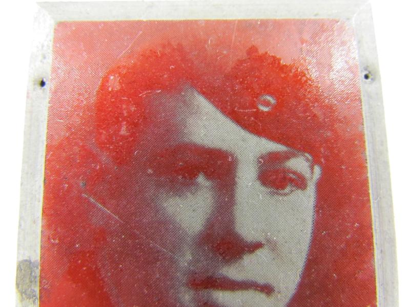 Original German Newspaper Photo “Druckplatte” (printing plate)