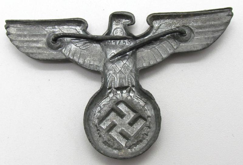 Third Reich Railroad and Postal Cap Eagle M1/53