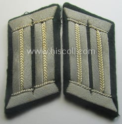 Pair of WH (Heeres) collar-tabs (ie. 'Kragenspiegel für...