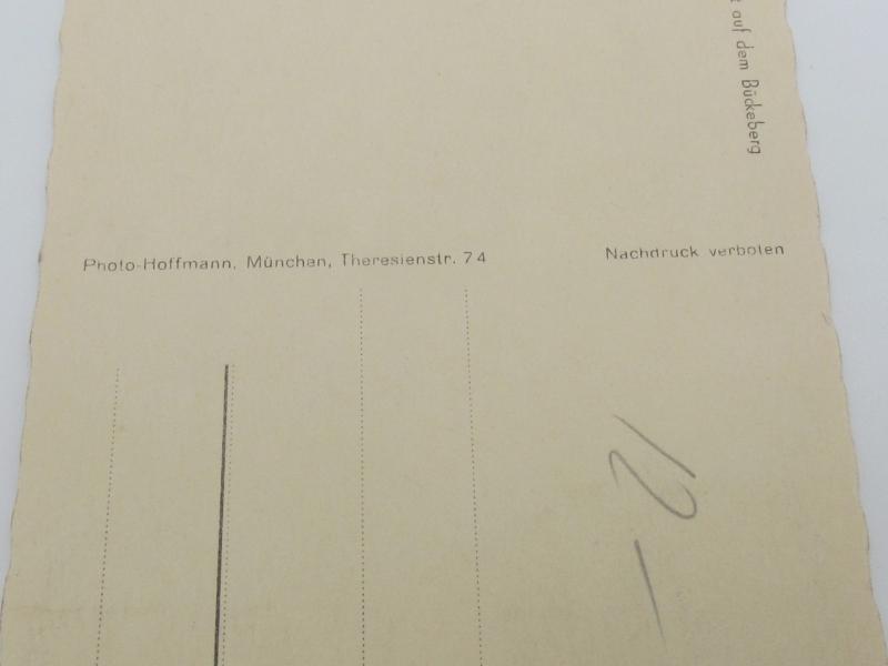 Postcard : Reichskanzler Adolf Hitler, Deutsches Erntedankfest auf dem Bückeberg