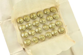 South African WW2 Navy Button Set