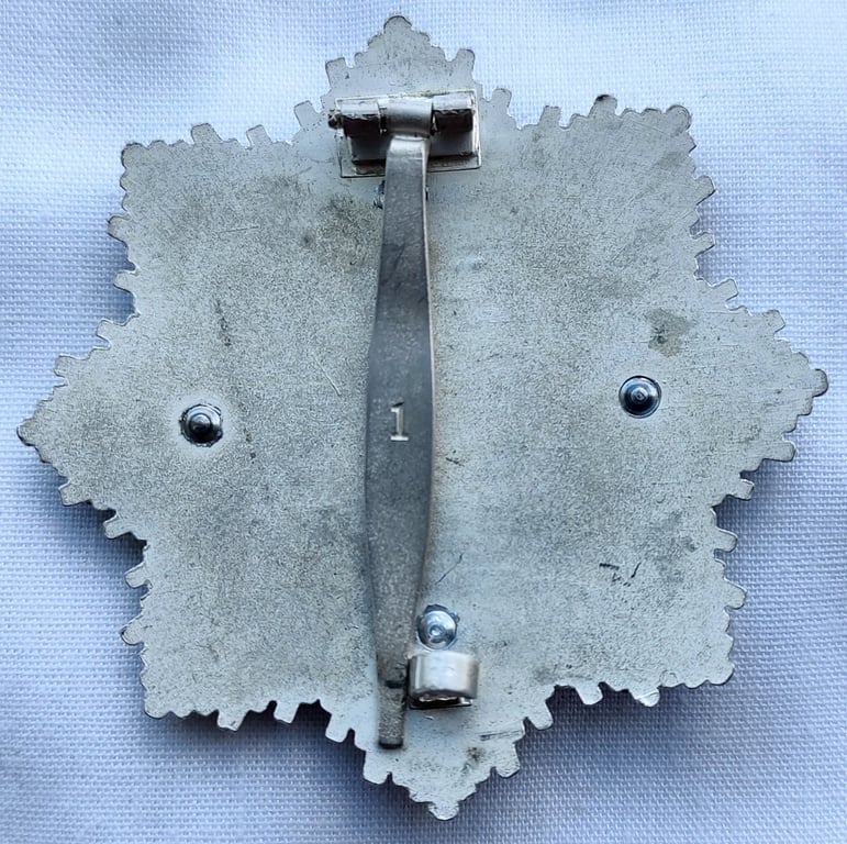 Fine quality Reproduction version of the German Cross in Silver