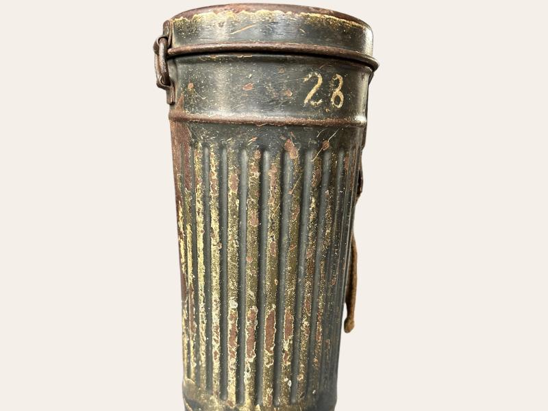 Camouflaged Gasmask Canister