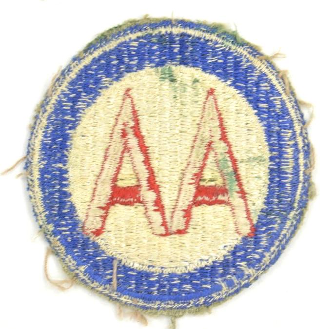 US WW2 Anti Aircraft Command HQ "AA" SSI