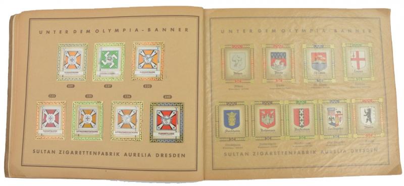 German Cigaret Album 'Wappen und Flaggen' 1936