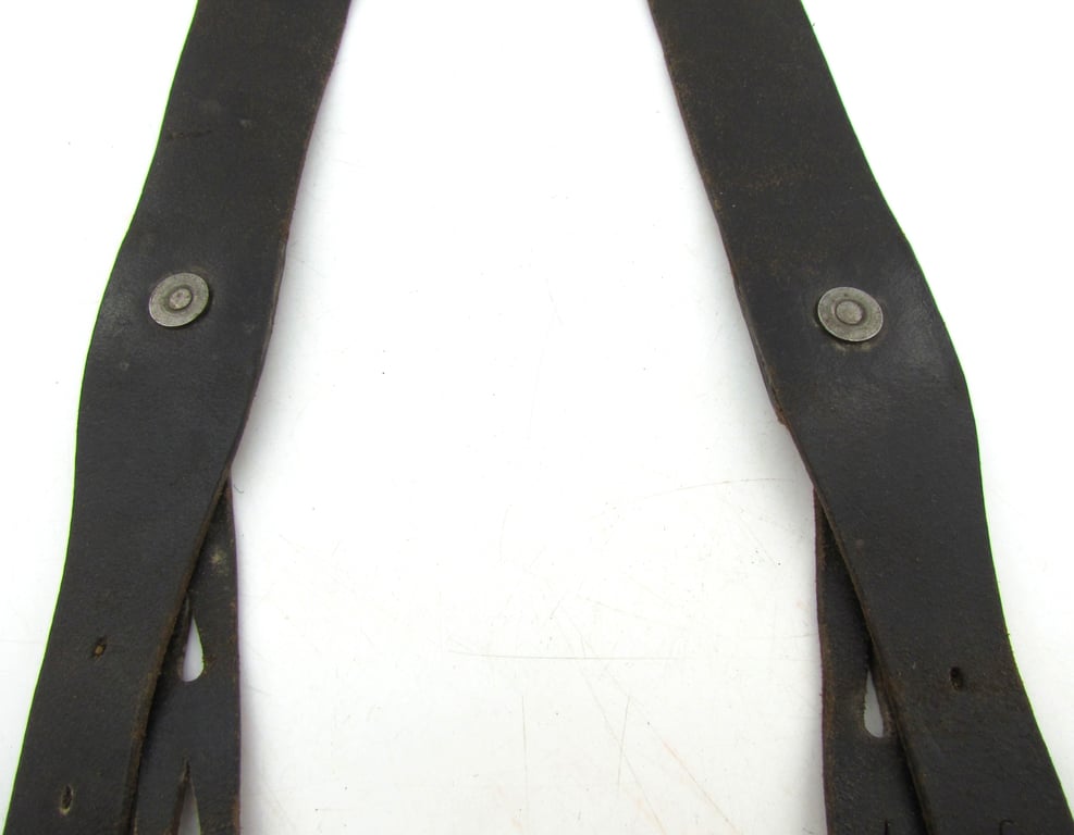 Early Wehrmacht Y-Straps – 1940 "Hidden-Stitch"