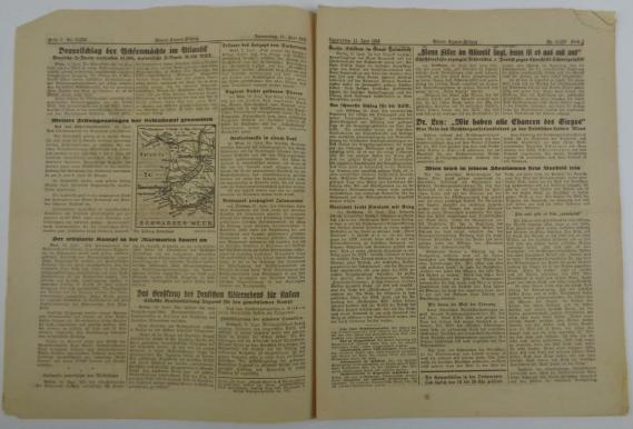 German Illustrierte Kronen Zeitung 11 June 1942