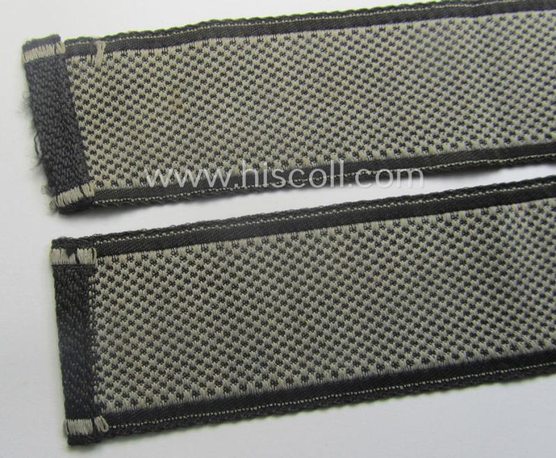Full-length - and hardly- ie. never used! - 'BeVo'-woven Waffen-SS cuff-title: 'SS-Kriegsberichter'