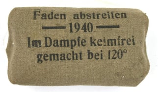 German WW2 First Aid Pack 1940