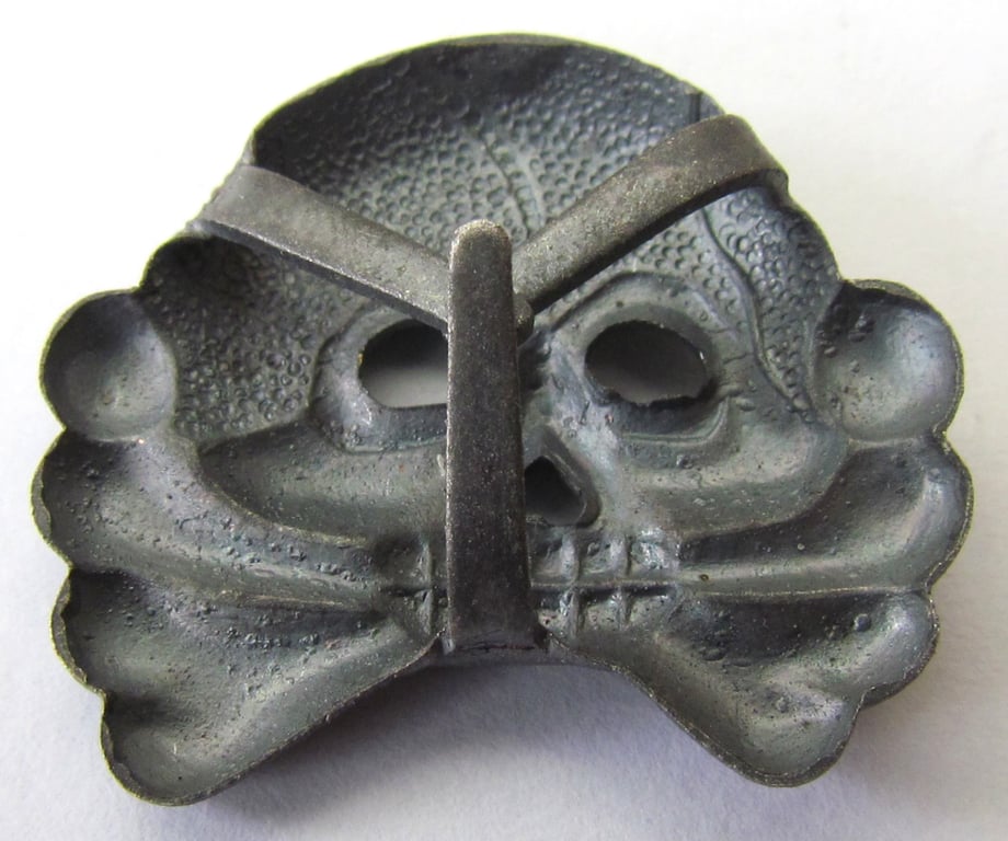 Wehrmacht Heer Panzer Totenkopf Collar Tab Insignia – Matching Pair