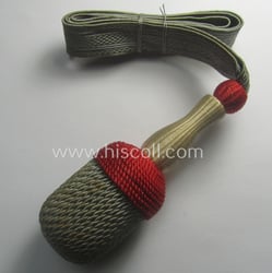 Bright-white-, red- and/or silver-coloured, EM- (ie. NCO-) type...