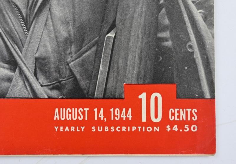 US WW2 Life Magazine August 1944 'Kelso C. Horne'