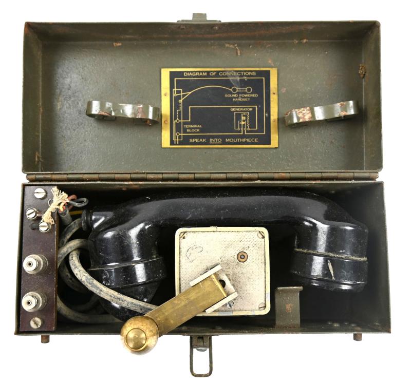 British WW2 Field Telephone Pattern 13152