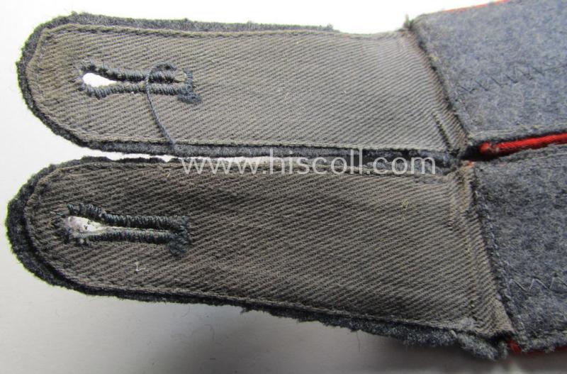 Pair of WH (Luftwaffe), enlisted-mens'-type shoulderstraps as was intended for - and clearly used by! - a: 'Soldat eines Flakartillerie-Regiments o. Abteilungs'