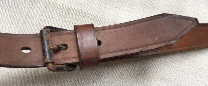 German FF33 Field Telephone Leather Carrying Strap