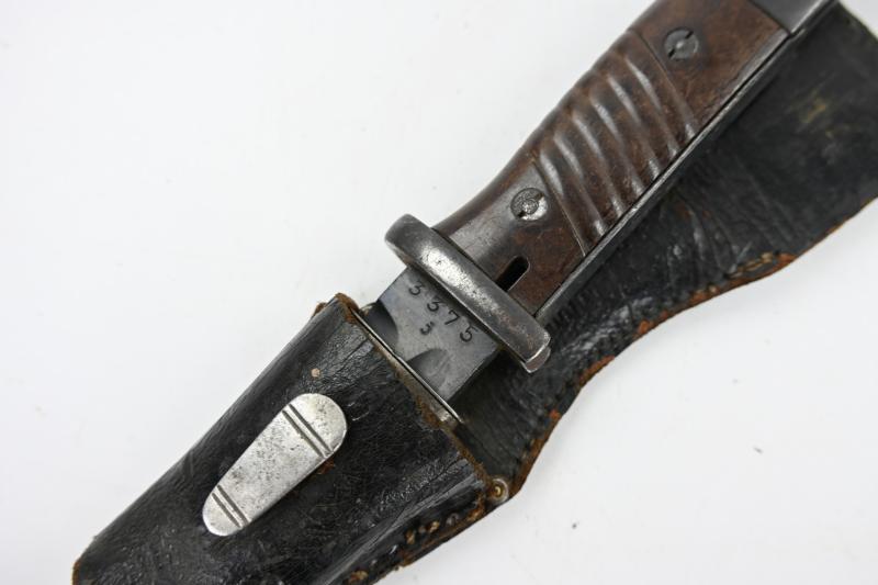 German WH K98 Bayonet with frog