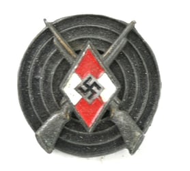 German Hitler Youth Marksmanship badge in Silver