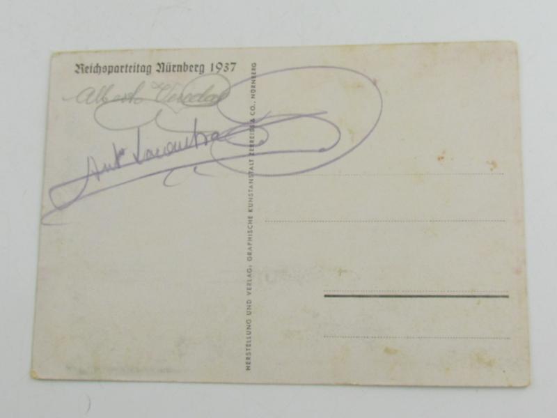 Postcard : Reichsparteitag Nürnberg 1937