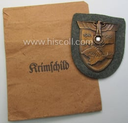 WH (Heeres ie. Waffen-SS) 'Krim'-campaign-shield (by the maker:...