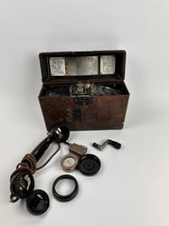 Nice original German WW2 FF33 Field Telephone (Feldfernsprecher...