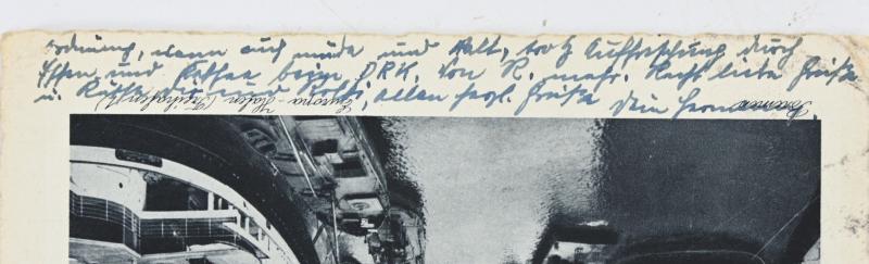 German Police Fieldpost Postcard