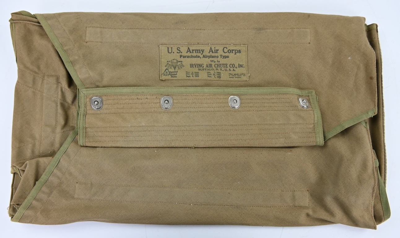 USAAF WW2 Army Air Corps Parachute Backtray