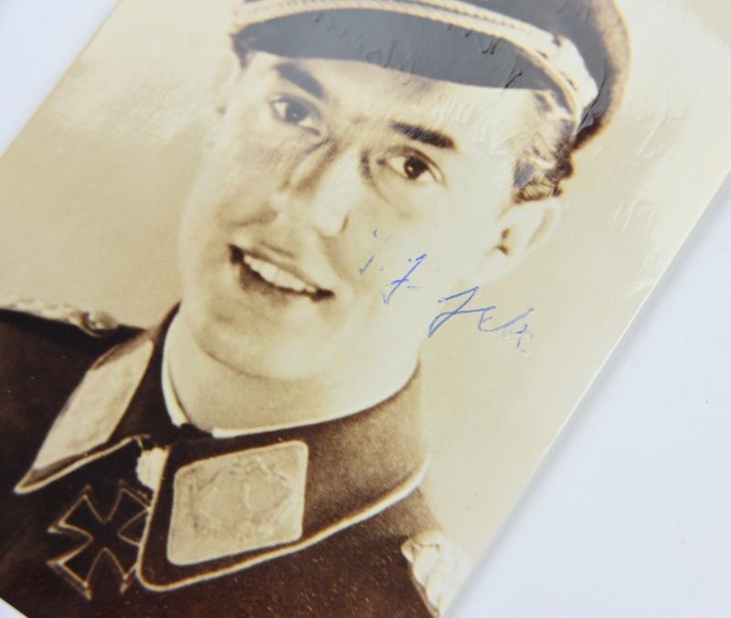Signature of Wehrmacht Heer KC Recipient 'Hans-Joachim Jabs'