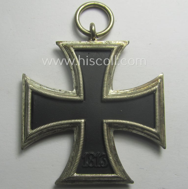 Superb - rarely seen! - 'Eisernes Kreuz 2. Kl.' of the so-called: 'Schinkel'-pattern by the desirable: 'C.E. Juncker'-company