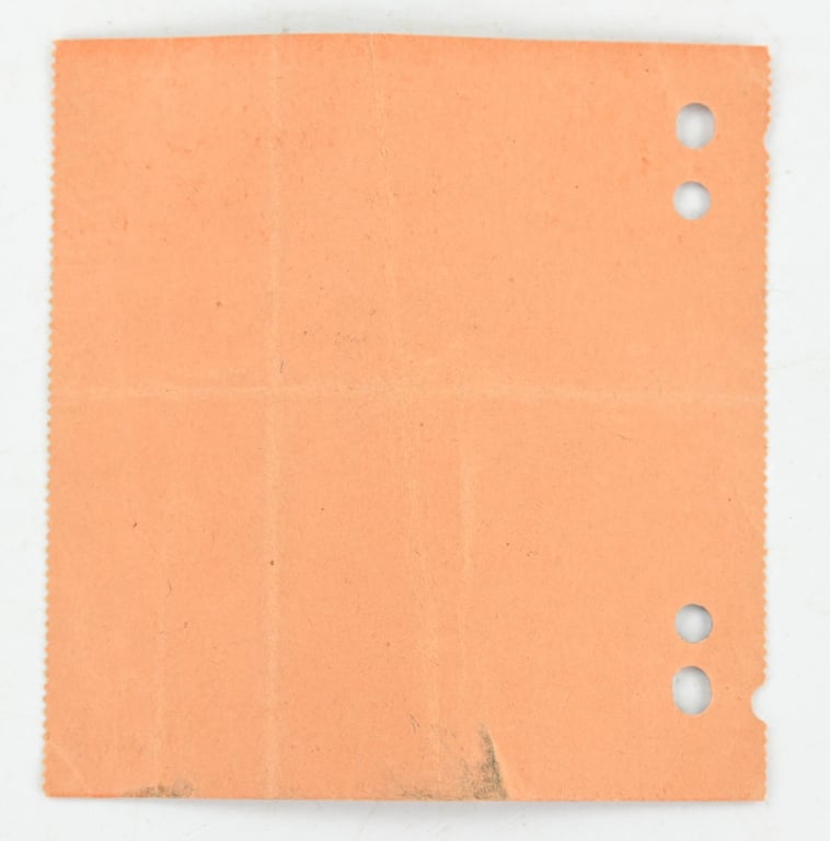 German Third Reich Reichsparteitag 1938 Ticket