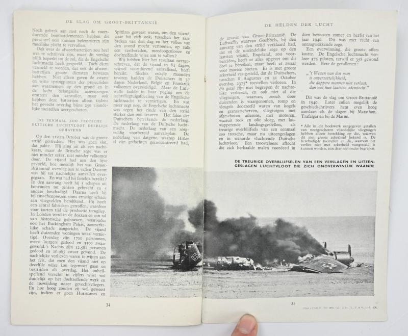 Allied WW2 (Dutch) Booklet 'Battle of Britain'