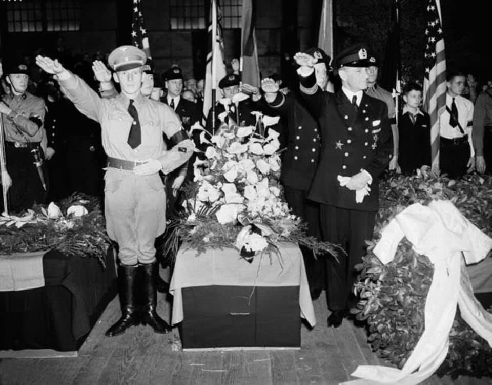 ULTRA RARE Nazi banner made in TEXAS U.S.A 1930's