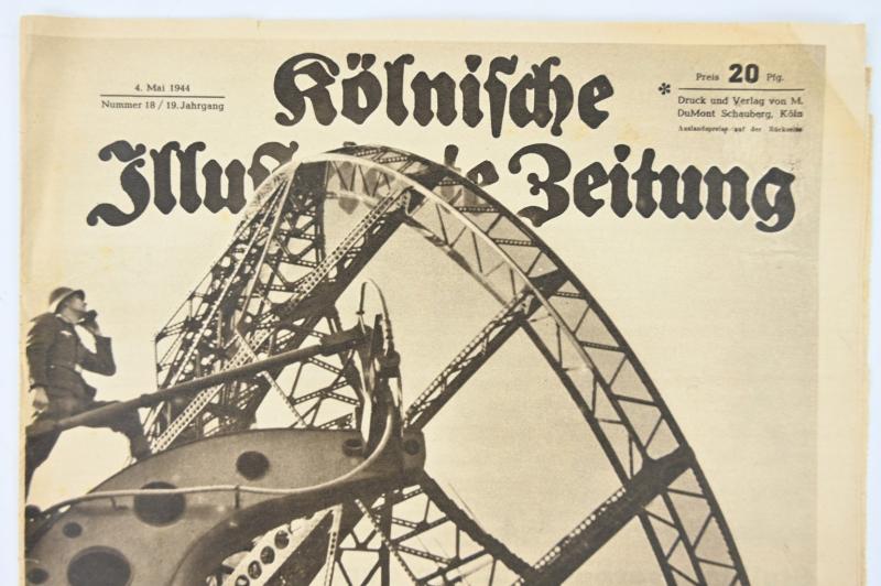 German Magazine kölnische illustrierte zeitung May 1944