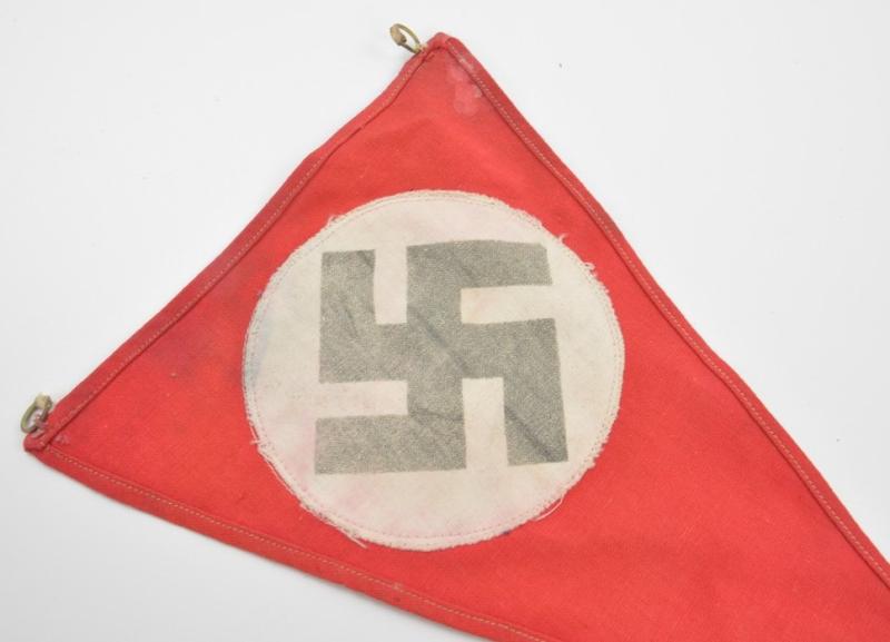 German Third Reich Swastika Pennant