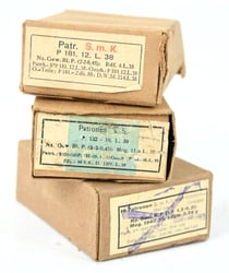 German WH Carton Ammo Boxes Set