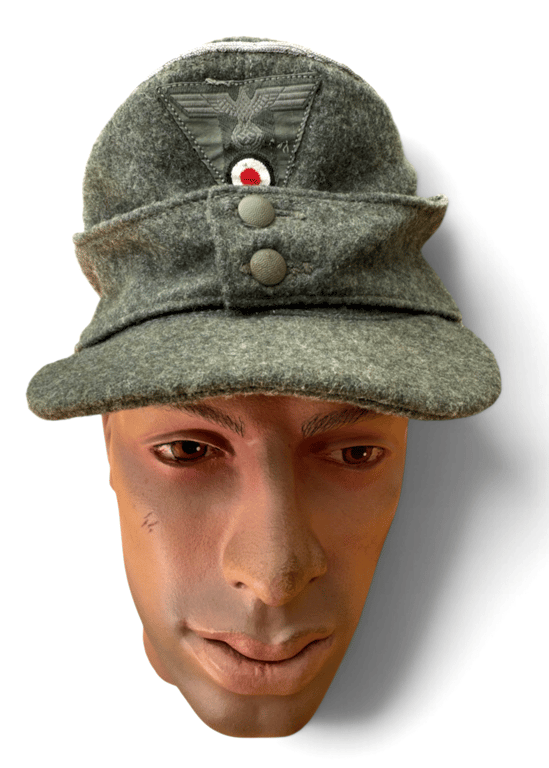 Wehrmacht Heer Officer’s M43 Field Cap by Peter Küpper – 1943 (Size 60)