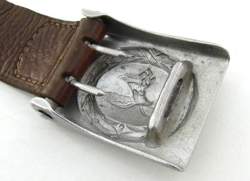 Luftwaffe Tabbed Aluminum Buckle 1938 ( JMO )