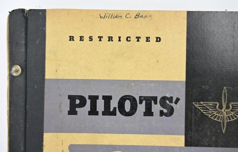 US WW2 Pilot Information File 'William C. Bahr'