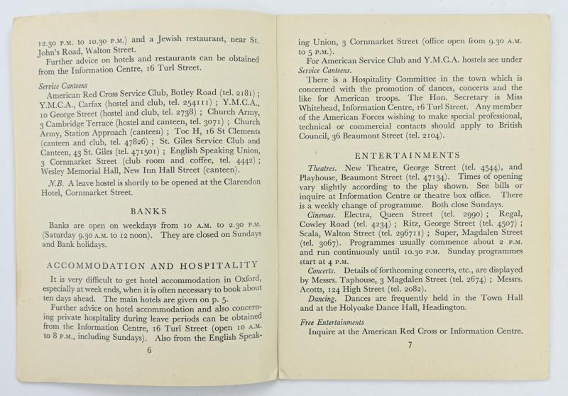 US WW2 British City Guide for the US Armed Forces