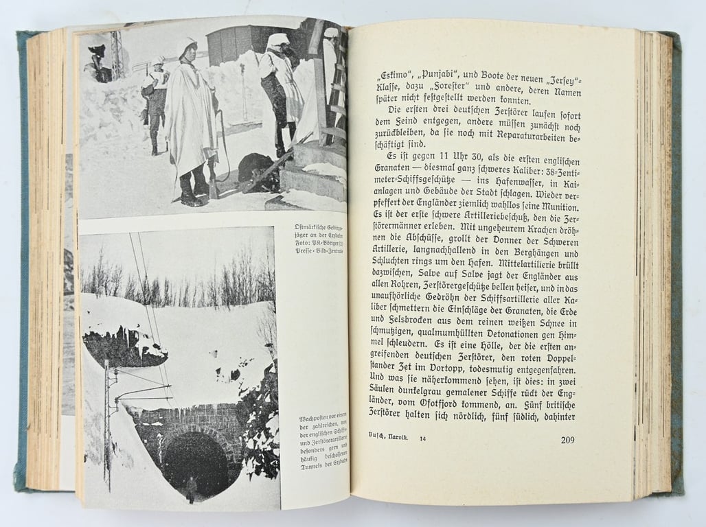 German KM Narvik Book