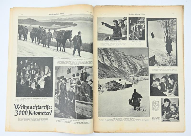 German Berliner Illustrierte Zeitung Newspaper 1940