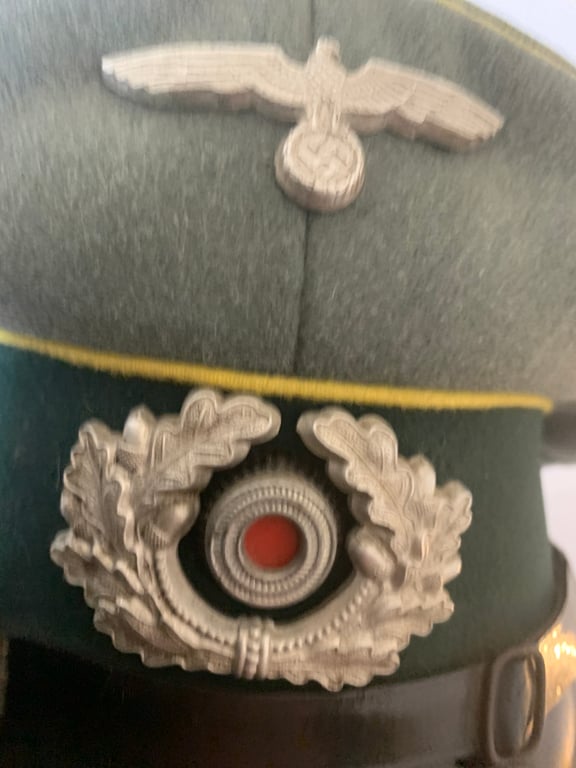 NCO signals visor cap