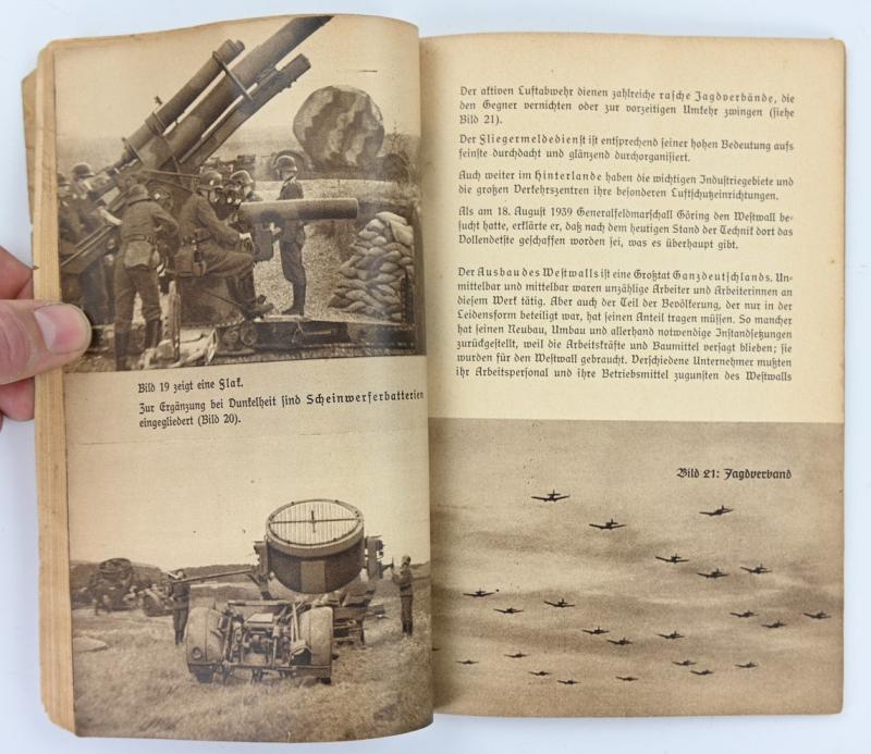 German Booklet DAF 'Unbezinglicher Westwall'