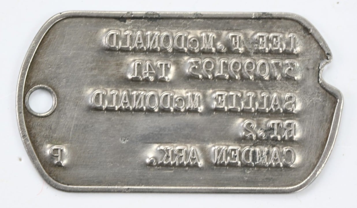 US WW2 Dog-Tag 368th Infantry Regiment