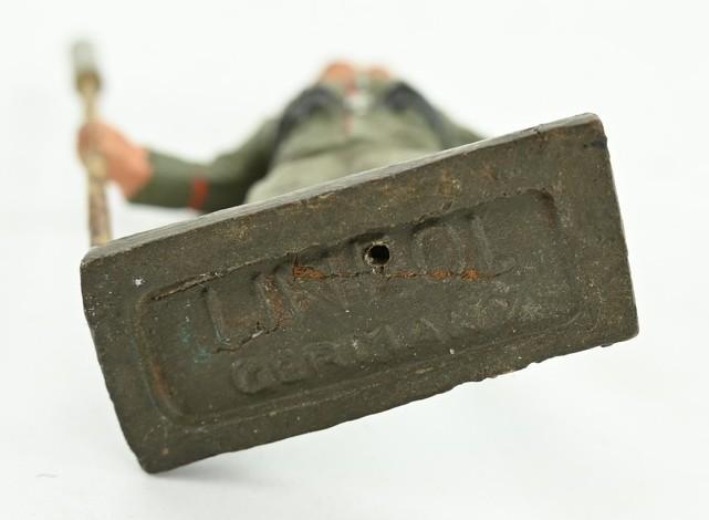 German Lineol Toy Figure 'Der Spiess'