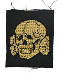 German Waffen-SS Tropical Cap Skull