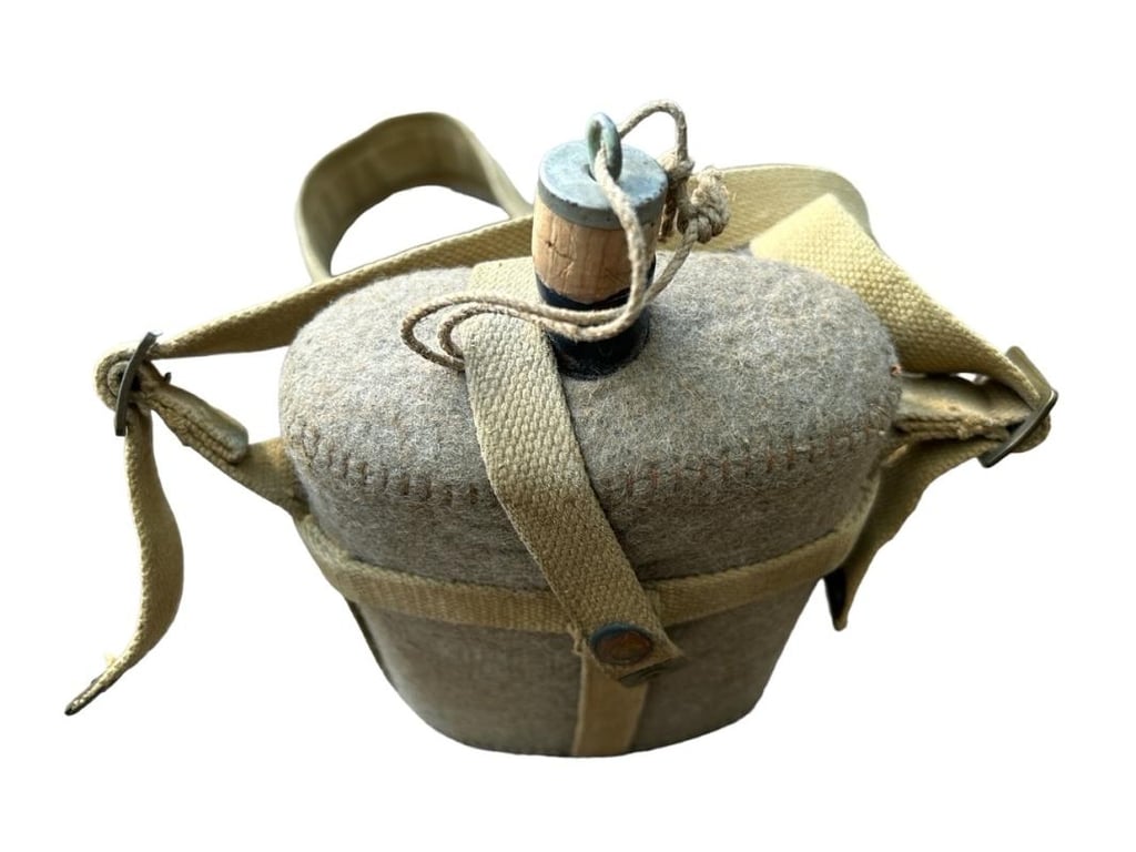 British WWII Canteen with Carrying Strap...1940
